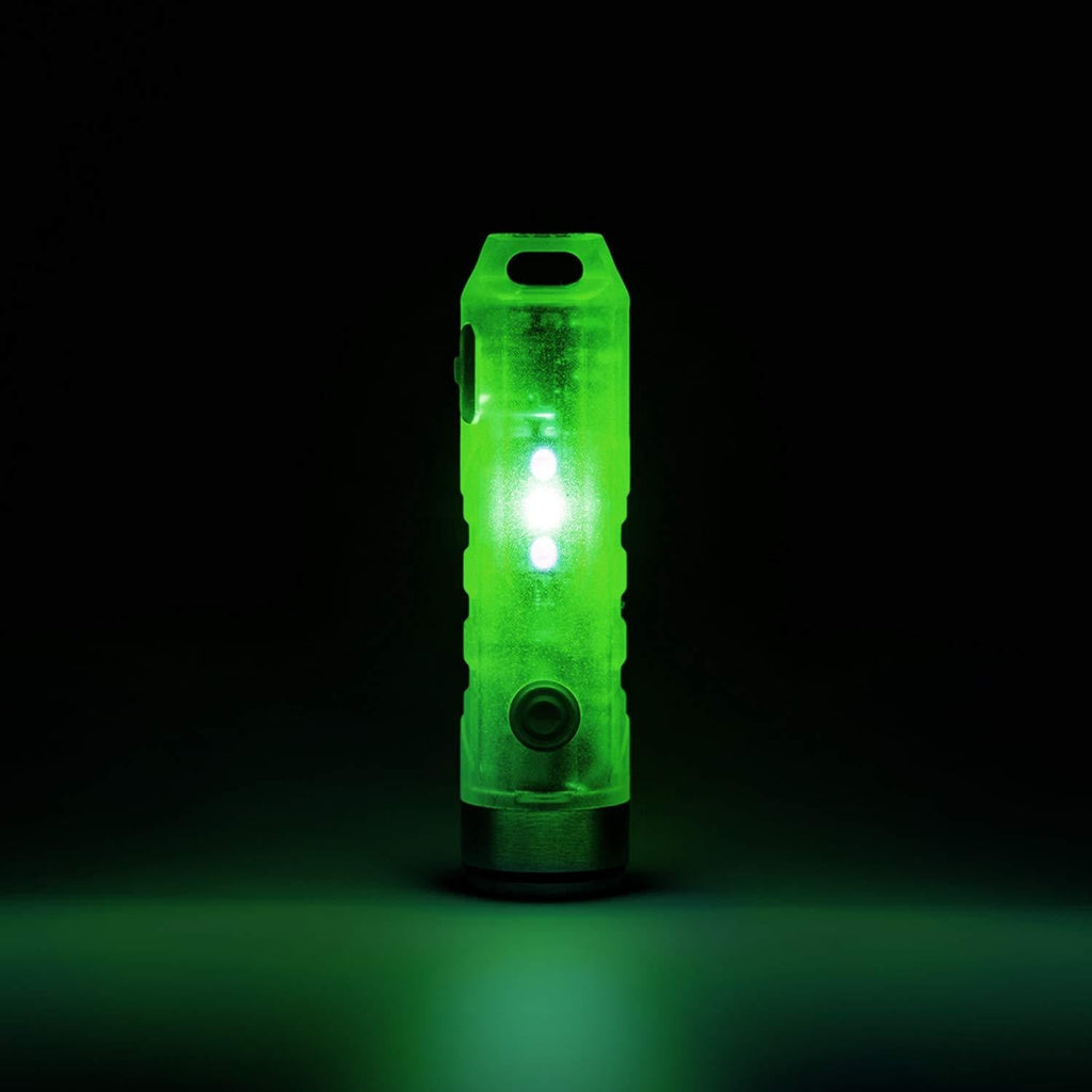 RovyVon Aurora A5x Keychain Flashlight Luminous Body, 650 Lumens Outdoor Mini EDC Rechargeable Bright Multi-Functional LED Flashlight with Side Light, Idea as a Gift UV - NewNest Australia