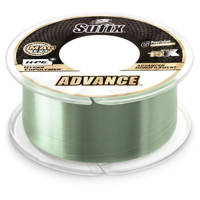 Sufix Advance Clear Monofilament 250-330 Yard Spools 10 Pound - 330 Yards - NewNest Australia