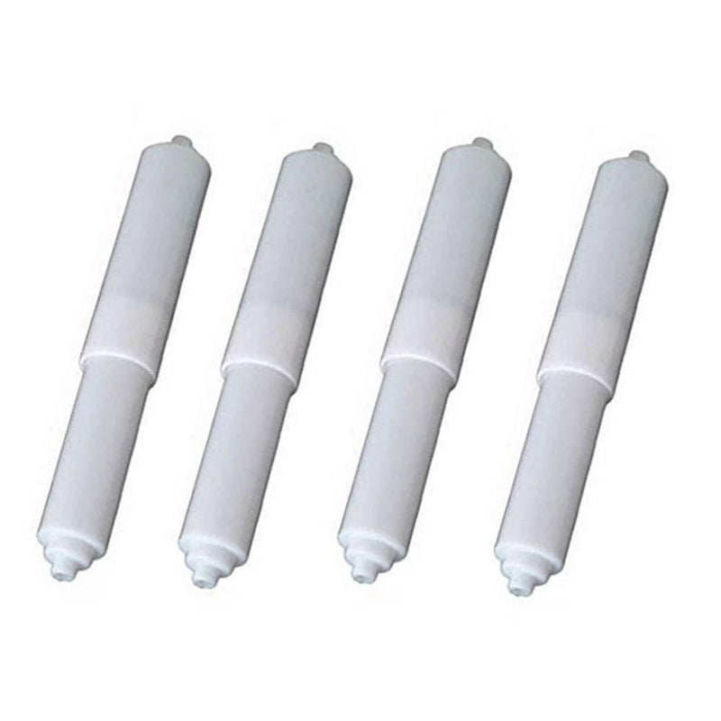 Colorsheng Fit-All Style White Toilet Paper Roller Replacement/Plastic-Spring Loaded (Pack of 4) - NewNest Australia