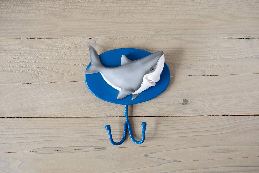 NewNest Australia - Borders Unlimited Fish 'N Sharks Towel or Coat/Bookbag Wall Hook, Multicolor 