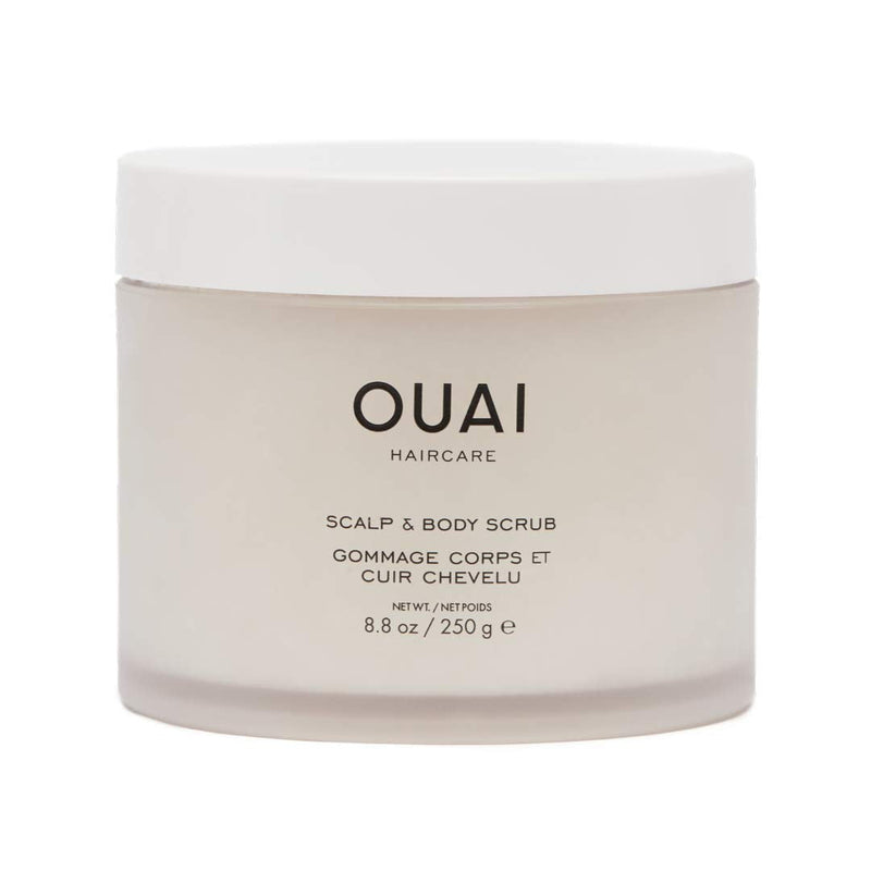 OUAI Scalp & Body Scrub. Deep-Cleansing Scrub for Hair and Skin that Removes Buildup, Exfoliates and Moisturizes. Made with Sugar and Coconut Oil. Free from Parabens, Sulfates and Phthalates (8.8 Original - NewNest Australia