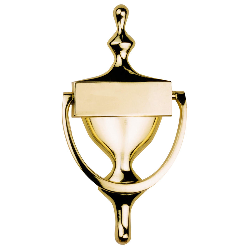 National Hardware N336-216 Door Knocker in Brass, 7", 7" - NewNest Australia