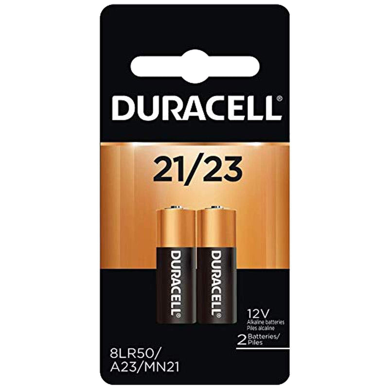 2pk Duracell MN21 Alkaline 12V Battery A23 MN21 23AF 23AE V23GA GP23A L1028 - NewNest Australia