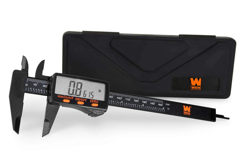 WEN 10761 Electronic 6.1-Inch Digital Caliper with LCD Readout and Storage Case - NewNest Australia