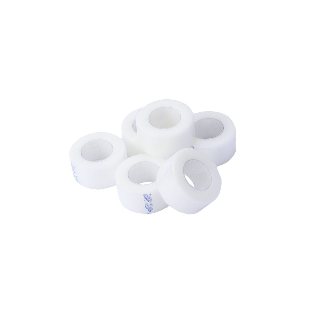 HEALIFTY 6 Rolls Medical Tape Pressure for Sensitive Skin Clear Surgical Tape PE Microporous First Aid Tape - NewNest Australia