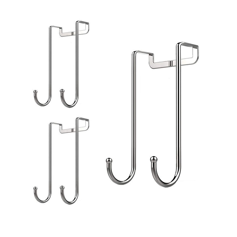 NewNest Australia - Dalanpa 1kuan Over Door Hook S Shaped Heavy Duty for Hanging - Single Hook Loads up to 50lbs for Kitchen, Bathroom, Bedroom and Office - Pack of 3 