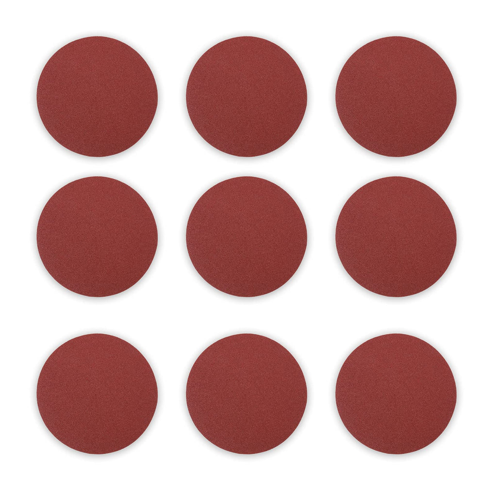 Dyna-Living 8 Inch Sanding Disc Self Stick Sandpaper Discs Set 30pcs No-Hole PSA Surface Sandpaper Disk for Angle Grinder 80 100 120 180 240 400 Grit 30pcs-8 inch - NewNest Australia