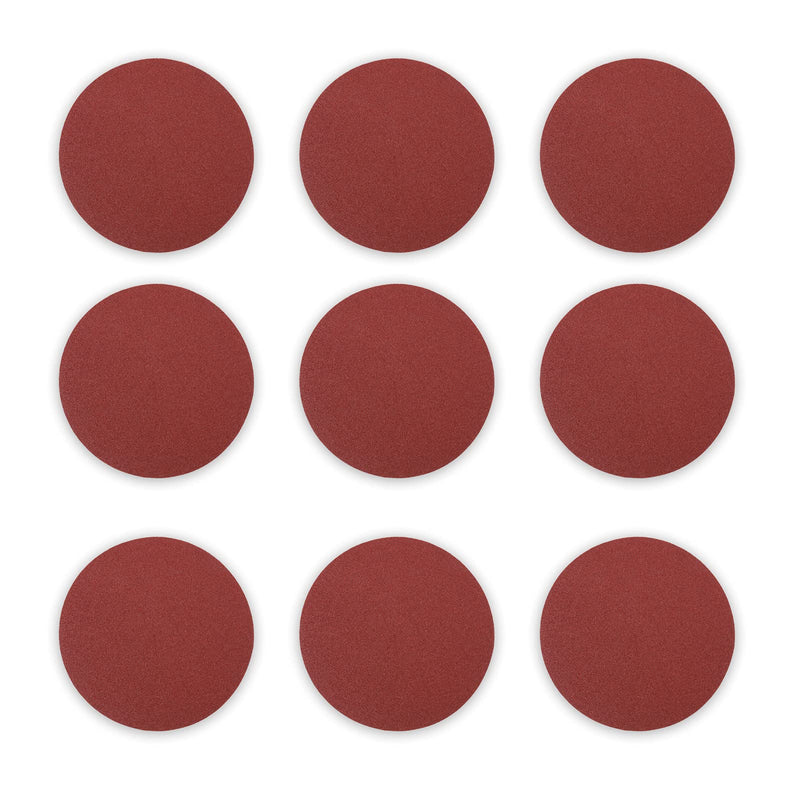 Dyna-Living 8 Inch Sanding Disc Self Stick Sandpaper Discs Set 30pcs No-Hole PSA Surface Sandpaper Disk for Angle Grinder 80 100 120 180 240 400 Grit 30pcs-8 inch - NewNest Australia