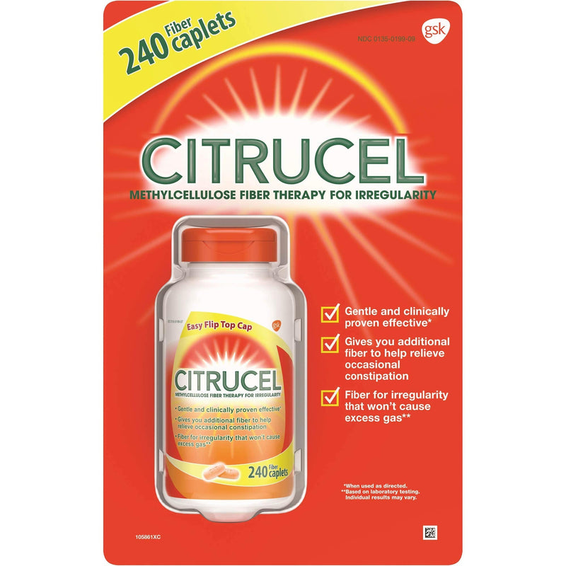 Citrucel Fiber Therapy for Regularity 500 Mg, 240 Caplets - NewNest Australia