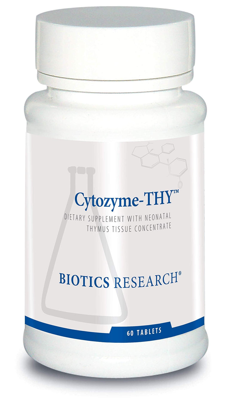 Biotics Research Cytozyme Thy Neonatal Thymus Concentrate. Supports Health of The Thymus Gland. Healthy Immune Response and Inflammatory Processes. Supports Immune System 60 Counts - NewNest Australia
