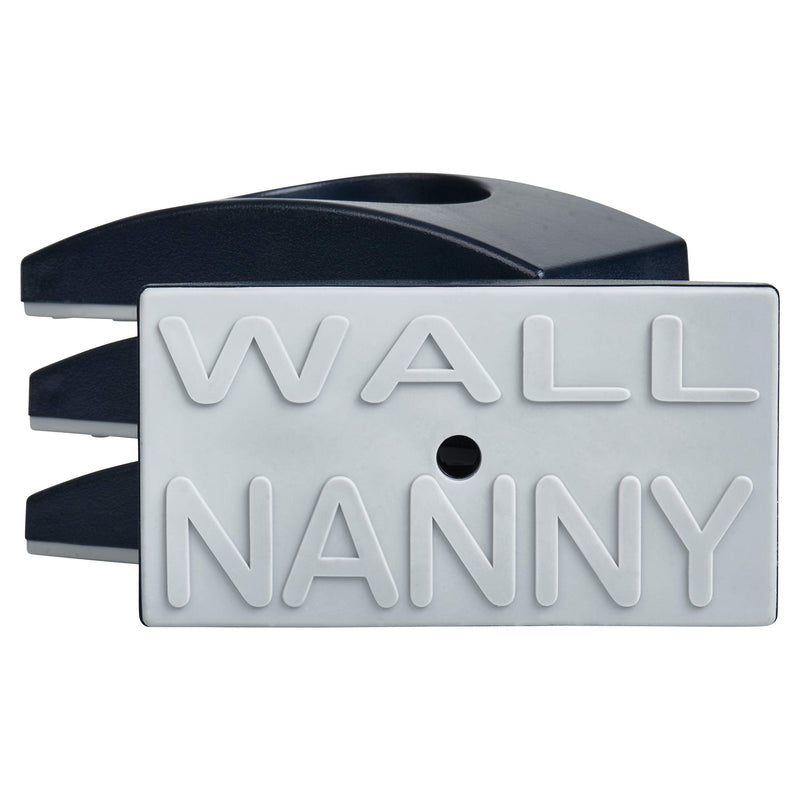 Wall Nanny - Baby Gate Wall Protector (Made in USA) Protect Walls & Doorways from Pet & Dog Gates - for Child Pressure Mounted Stair Safety Gate - No Safety Hazard on Bottom Spindles - Saver (Black) Black - NewNest Australia