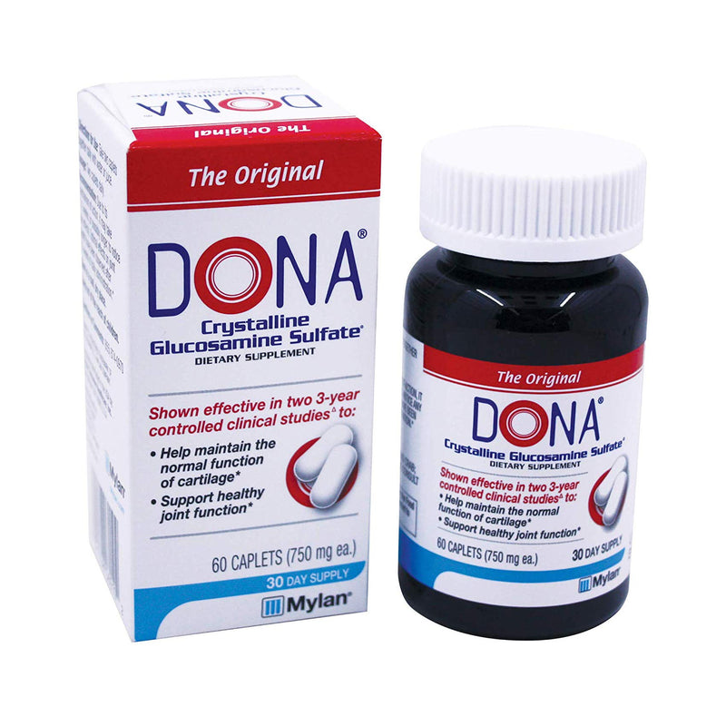 Dona Crystalline Glucosamine Sulfate, 750 Mg, 60 Count - NewNest Australia