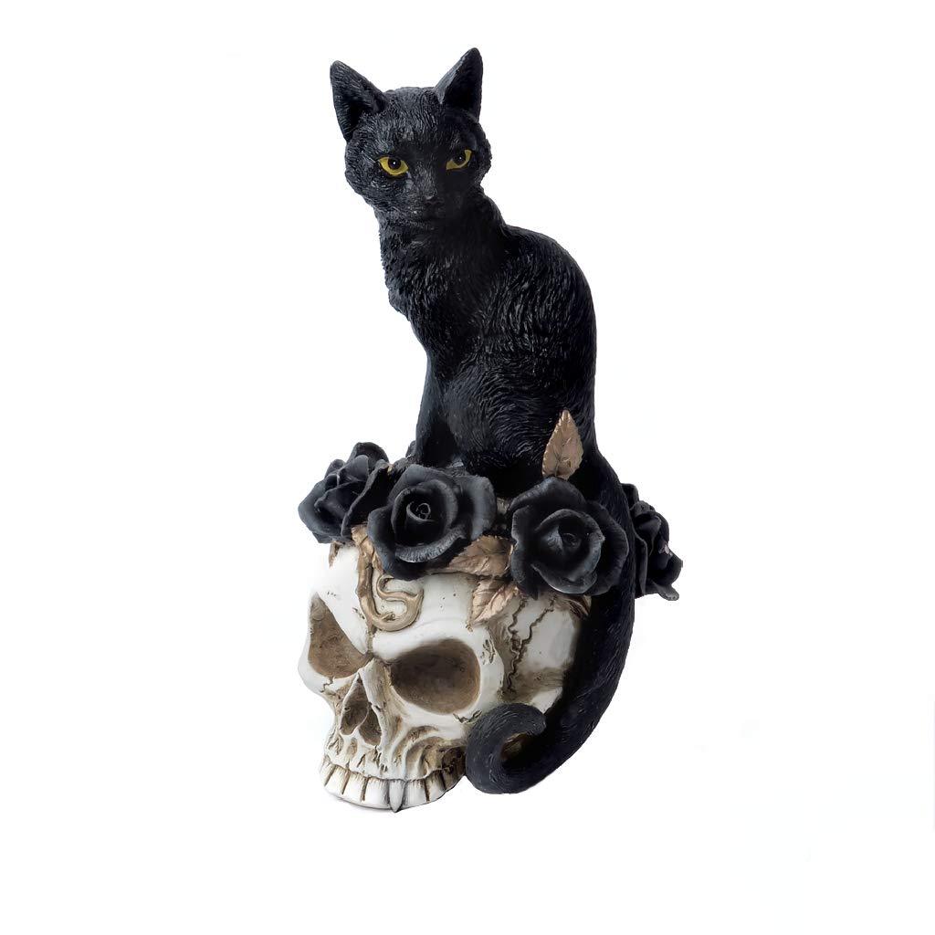 NewNest Australia - Alchemy of England Grimalkin's Ghost Desk Ornament Black/Cream 