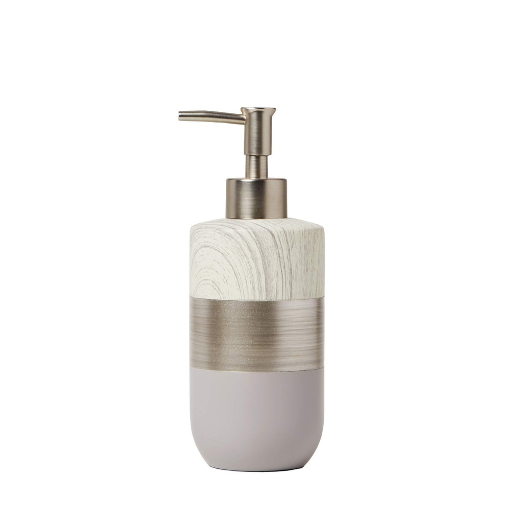 SKL Home by Saturday Knight Ltd. Liselotte Soap Dispenser, Silver Lotion/Soap Dispenser, Silver - NewNest Australia