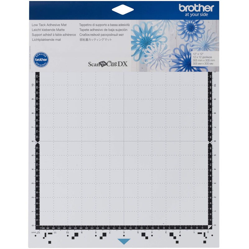 Brother ScanNCut DX Mat CADXMATLOW12, 12" x 12" Low Tack Adhesive for Thin and Delicate Materials, Replacement Accessory - NewNest Australia