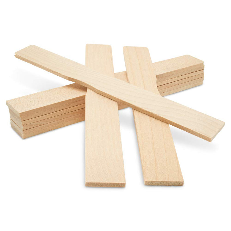 6" inch Paint Sticks, Bag of 100 Hardwood Paint Stirrers, Mixing Paddles for Epoxy or Resin, Garden or Library Markers 6 inch Pack of 100 - NewNest Australia