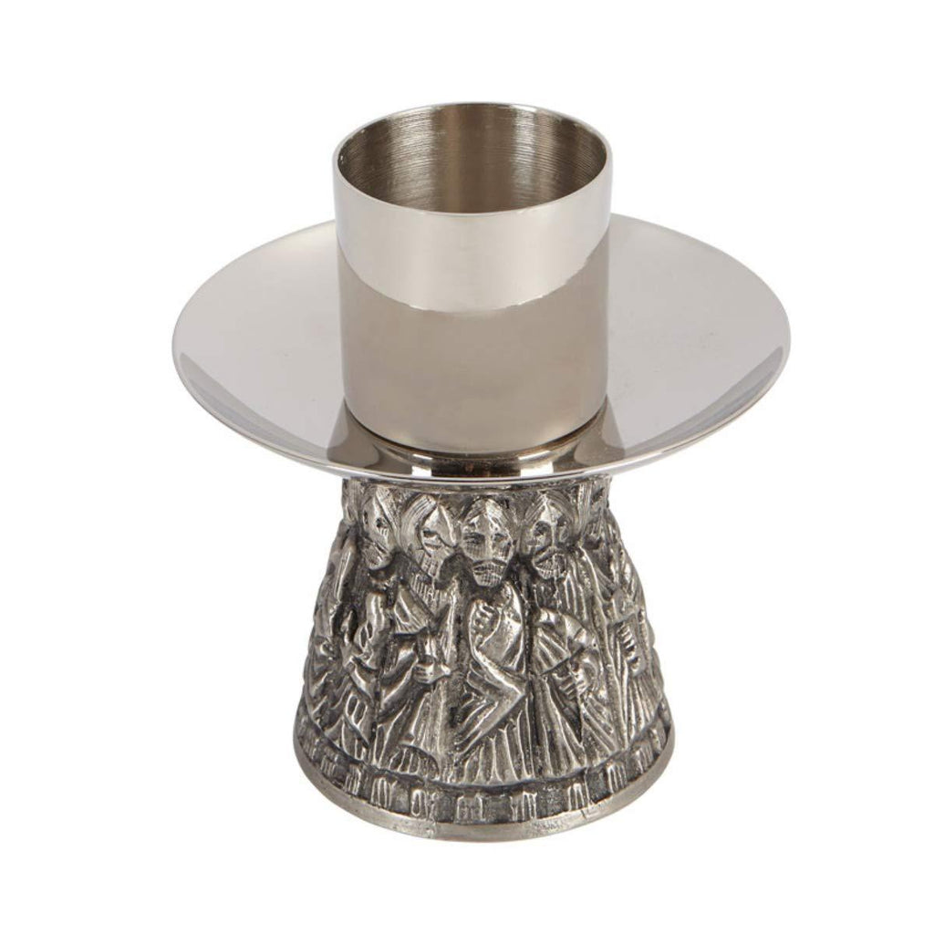 NewNest Australia - Catholic Last Supper Altar Candle Holder, 4 Inch 