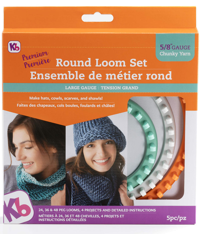 Authentic Knitting Board 'Premium' Chunky Round Knitting Loom Set - NewNest Australia