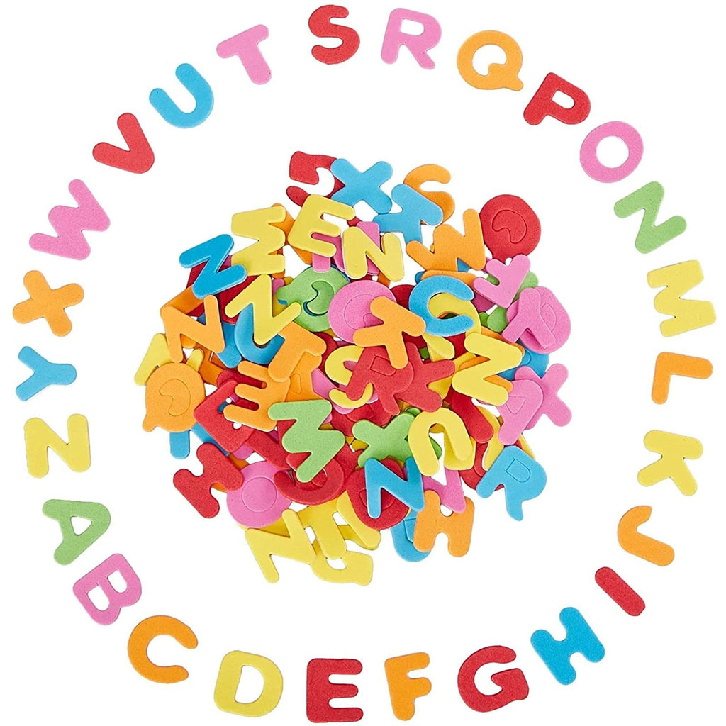 Foam Stickers, Self-Adhesive Alphabet Letters for Kids, 1300 Pieces (0.87 x 1 in) - NewNest Australia