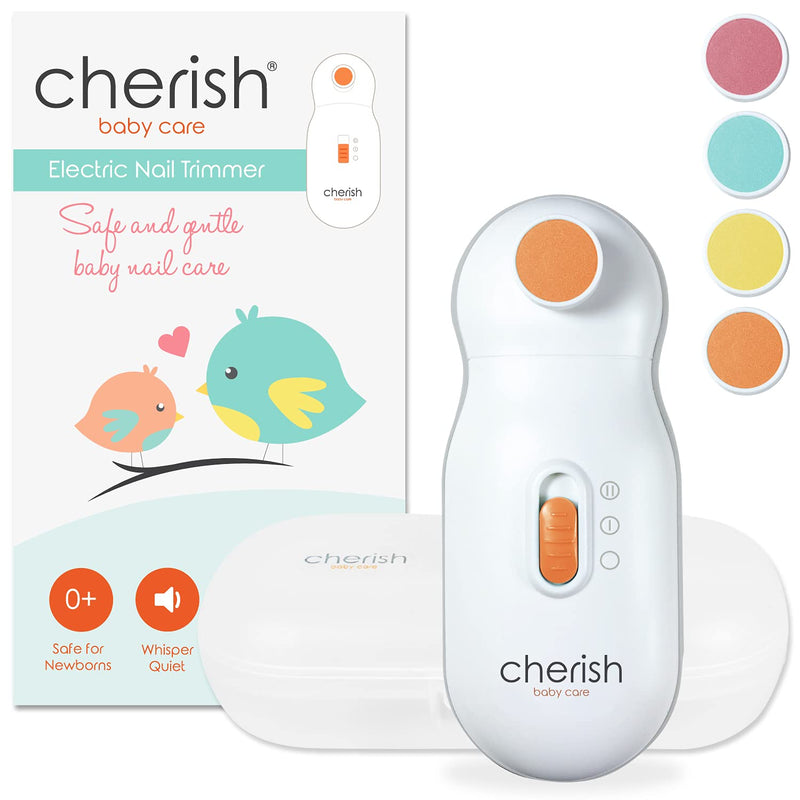 Baby Nail File Electric Nail Trimmer: Baby Nail Trimmer for Infant and Toddler: Safer Than Baby Nail Clippers - Baby Grooming Kit and Manicure Set - NewNest Australia
