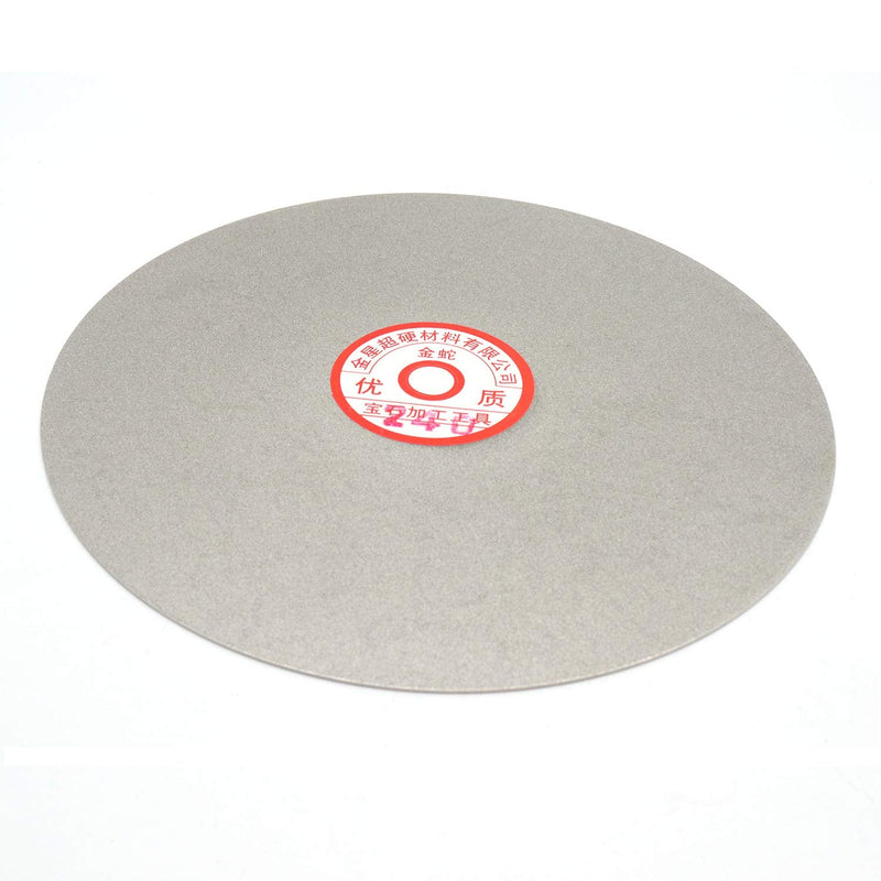Rannb Flat Lap Wheel 240 Grit 8-inch Outer Dia Diamond Coated Sanding Polishing Disc 8-inch 240 Grit - NewNest Australia