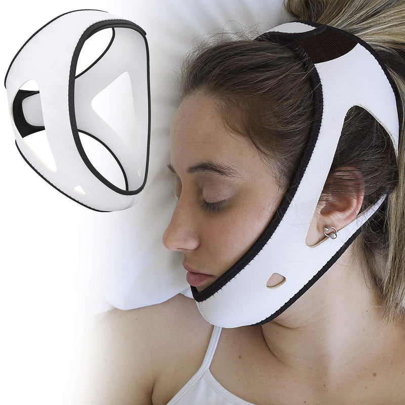 PrimeSiesta: Anti Snoring Chin Strap - Snore Stopper & Snoring Solution - Breathable, Flexible & Easily Adjustable with Eversoft Technology (Medium/Large) - NewNest Australia