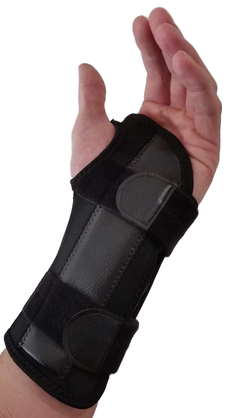 Carpal Tunnel Wrist Brace Night Support - Wrist Splint Arm Stabilizer & Hand Brace for Carpal Tunnel Syndrome Pain Relief with Compression Sleeve for Forearm or Wrist Tendonitis Pain (Left) Left - NewNest Australia