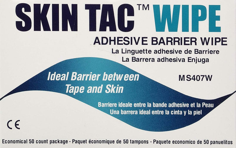 Skin-Tac Adhesive Barrier Wipes 50 Count (2 Pack) 50 Count (Pack of 2) - NewNest Australia