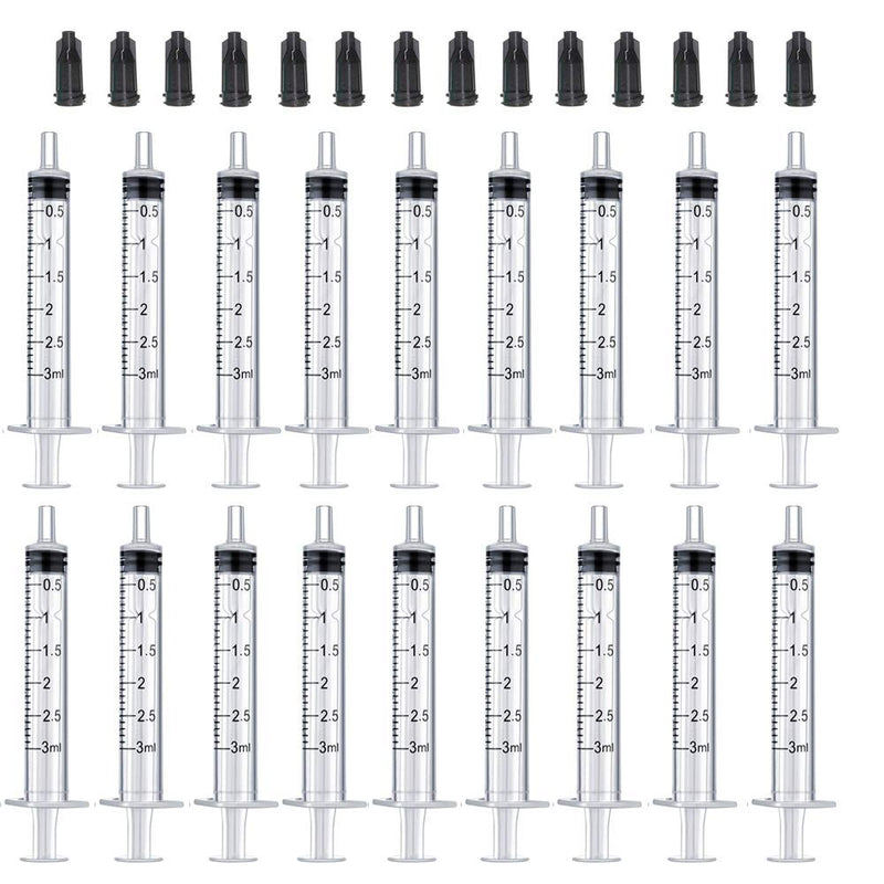 3ml Syringes with Caps (20 Pack) - NewNest Australia