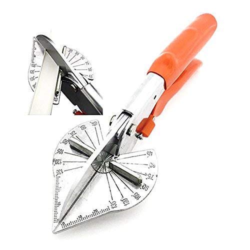 Multi Angle Miter Shear Cutter, 45-135 Degree Adjustable Angle Scissors Trim Shears Hand Tools for Cutting Soft Wood, Plastic, PVC and Other - NewNest Australia