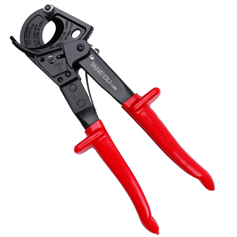 Yangoutool Ratchet Cable Wire Cutter and Heavy Duty Aluminum Copper Ratchet Cable Cutter for Cutting Electrical Wire Up to 240mm² Cutter Pliers HS 325A - NewNest Australia