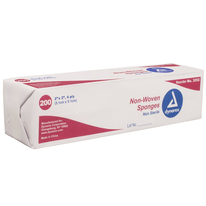 Non-Woven Sponge, N/S 4Ply - 2x2-200/Box - 2 Pack (2) - NewNest Australia