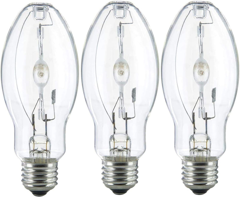(3 Pack) MH50/U/MED 50W Metal Halide Bulb ED17 Medium Base Clear - NewNest Australia