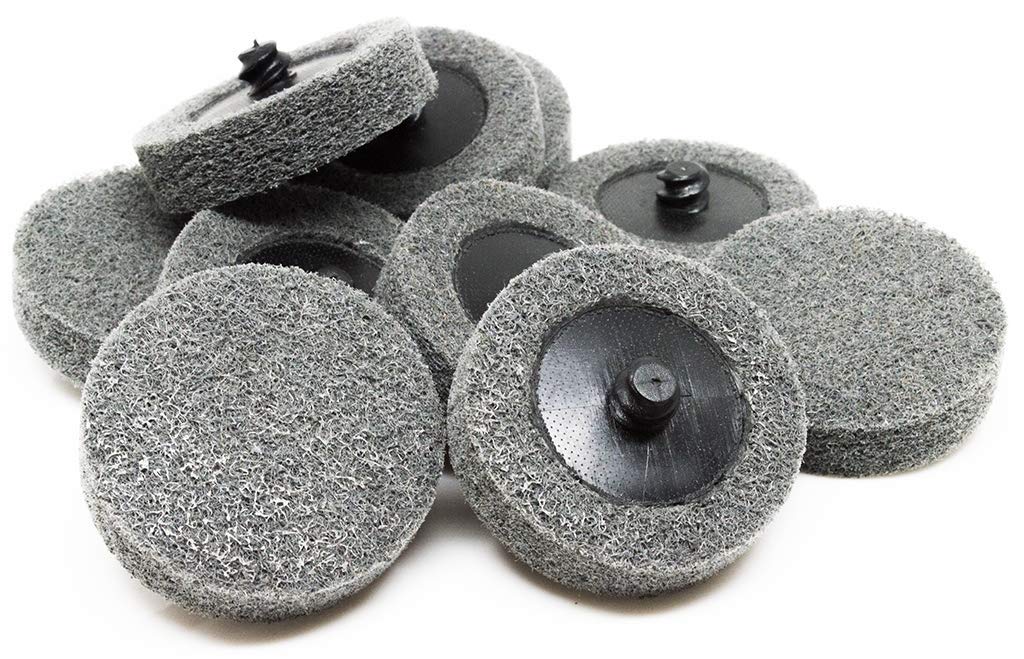 Benchmark Abrasives 2" Roloc Surface Preparation Discs - 10 Pack (Grey - Super Fine) Grey - Super Fine - NewNest Australia