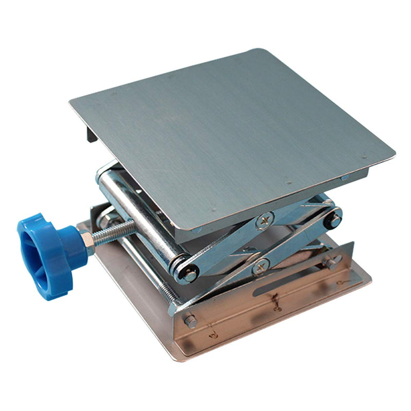Stainless Steel Lab Jack Stand Table Lift Laboratory Jiffy Jack 4" x 4" - NewNest Australia