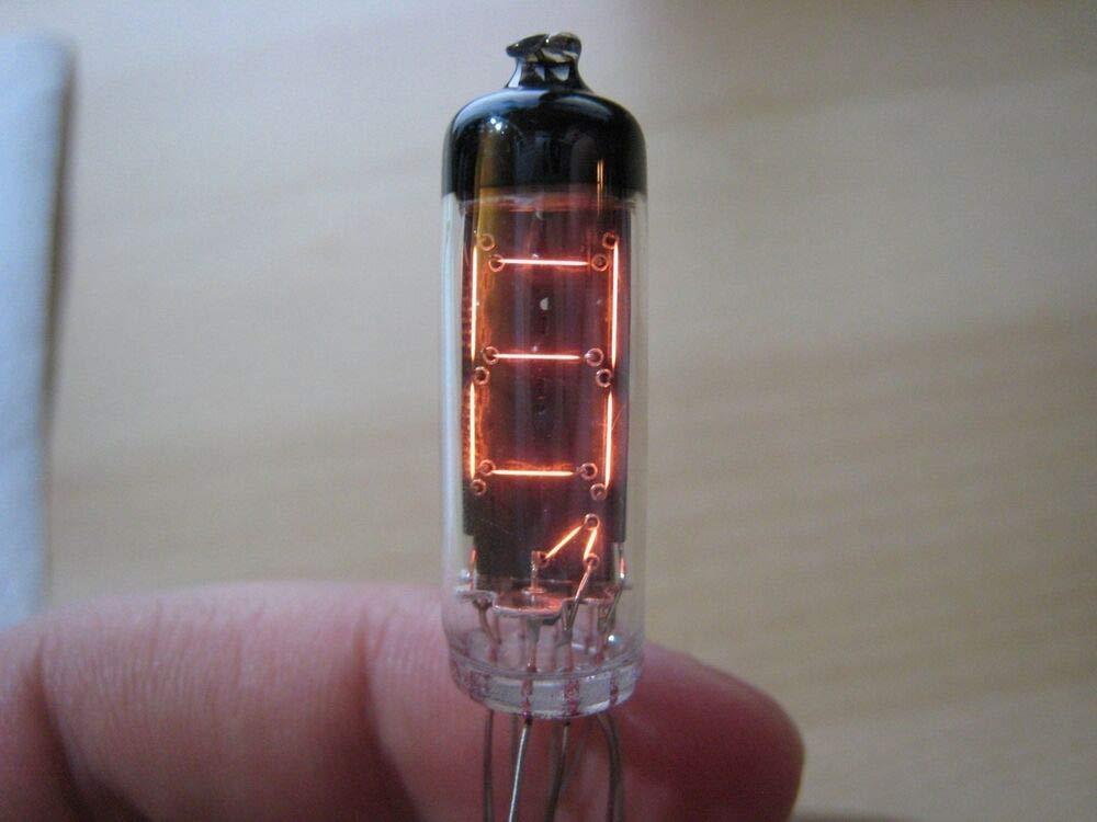 NewNest Australia - IV-9 IV9 Numitron Filament a-g Nixie Tube Indicator Perfect for Old School Clock Rare 6PC 