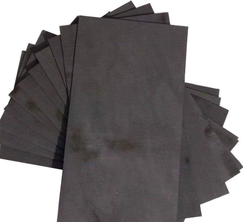 5pcs 3.5x30x100mm 99.99% Pure Graphite Electrode Rectangle Plate Sheet - NewNest Australia