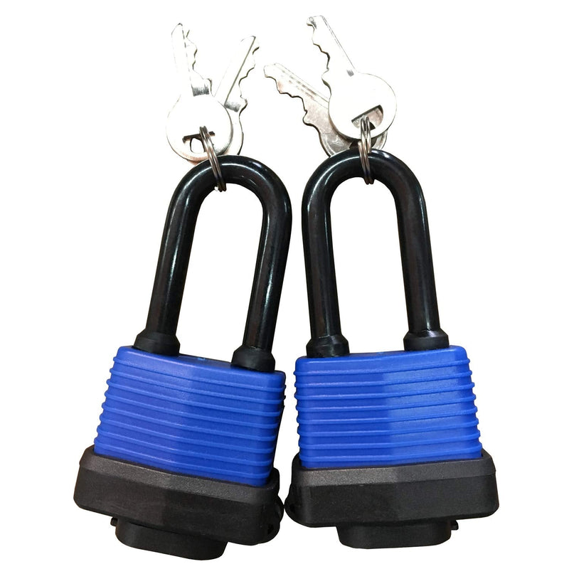 SEPOX Laminated Steel Lock 1-9/16-inch(40mm) (40mm 2 Pack Waterproof) 40mm 2 Pack Waterproof - NewNest Australia