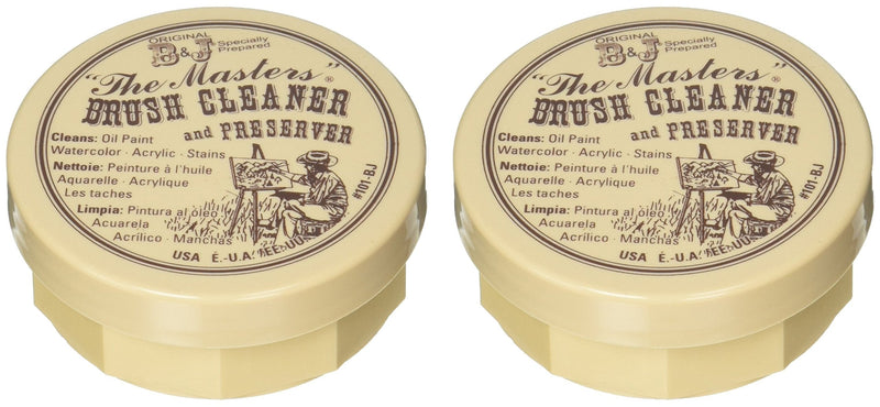 General Pencil 105-BP The Masters Brush Cleaner & Preserver 2.5 Ounces Carded (2 Pack) 2-Pack - NewNest Australia