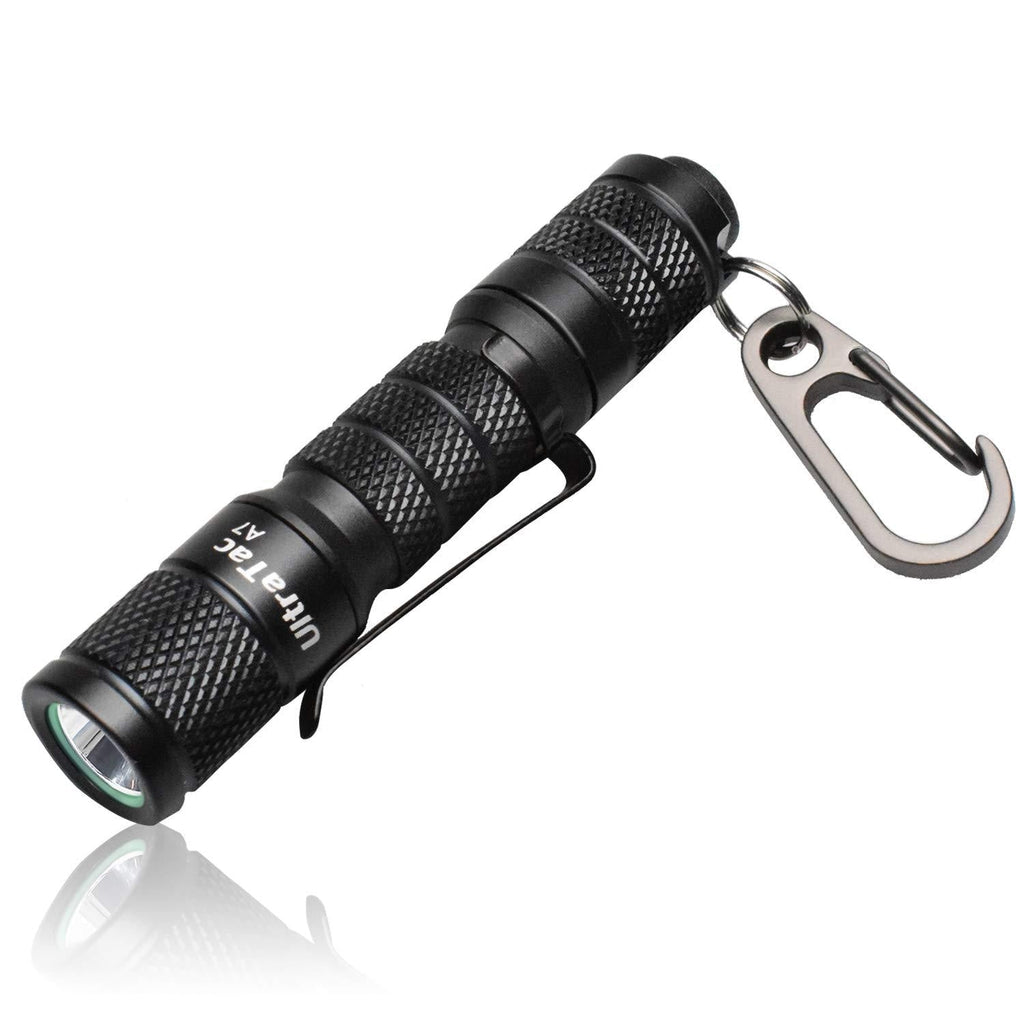 AIDIER A7 EDC Keychain LED Flashlight, Ultra Compact Bright 180lm with Bright LED AAA Battery IPX7 Waterproof Tail Switch Flashlights for Camping, Hiking, Outdoor Activity and Emergency Lighting A7 1-Pack - NewNest Australia