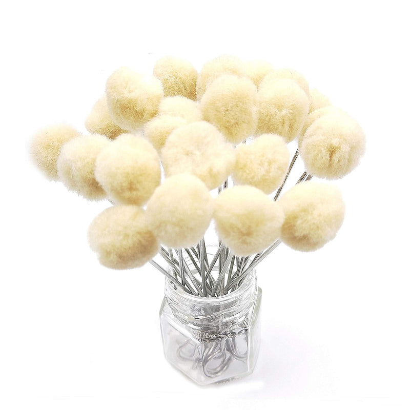 25 Pieces Wool Daubers Ball Brush Leather Dye Tool with Metal Handle Applicator for DIY Crafts Projects - NewNest Australia