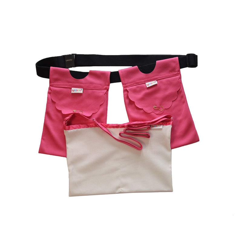Yesito Mastectomy Drainage Pouch and Shower Support Adjustable Comfort (Pink) - NewNest Australia