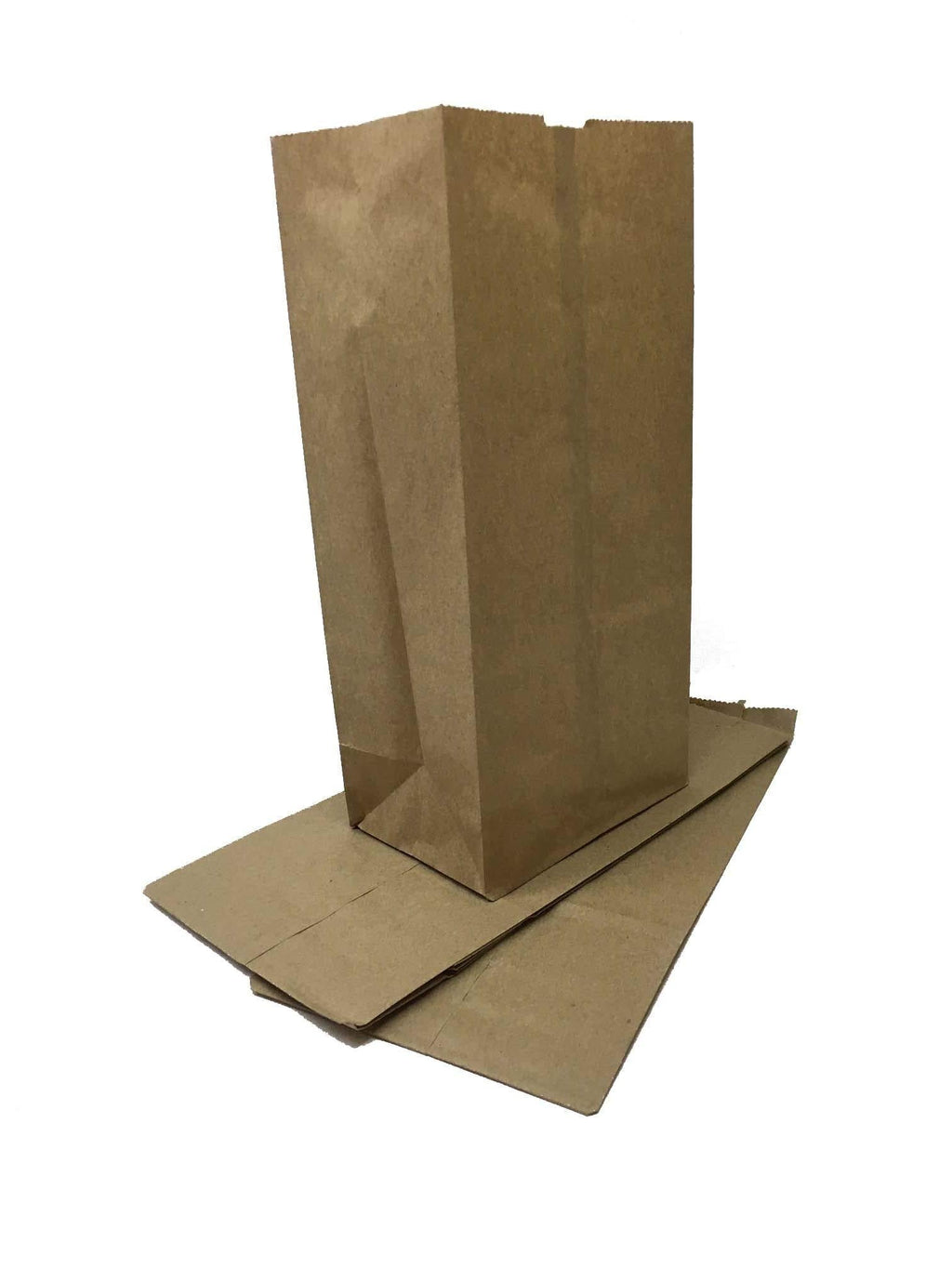 NewNest Australia - 30 ct Brown Paper Lunch Bag Self Standing Flat Bottom 