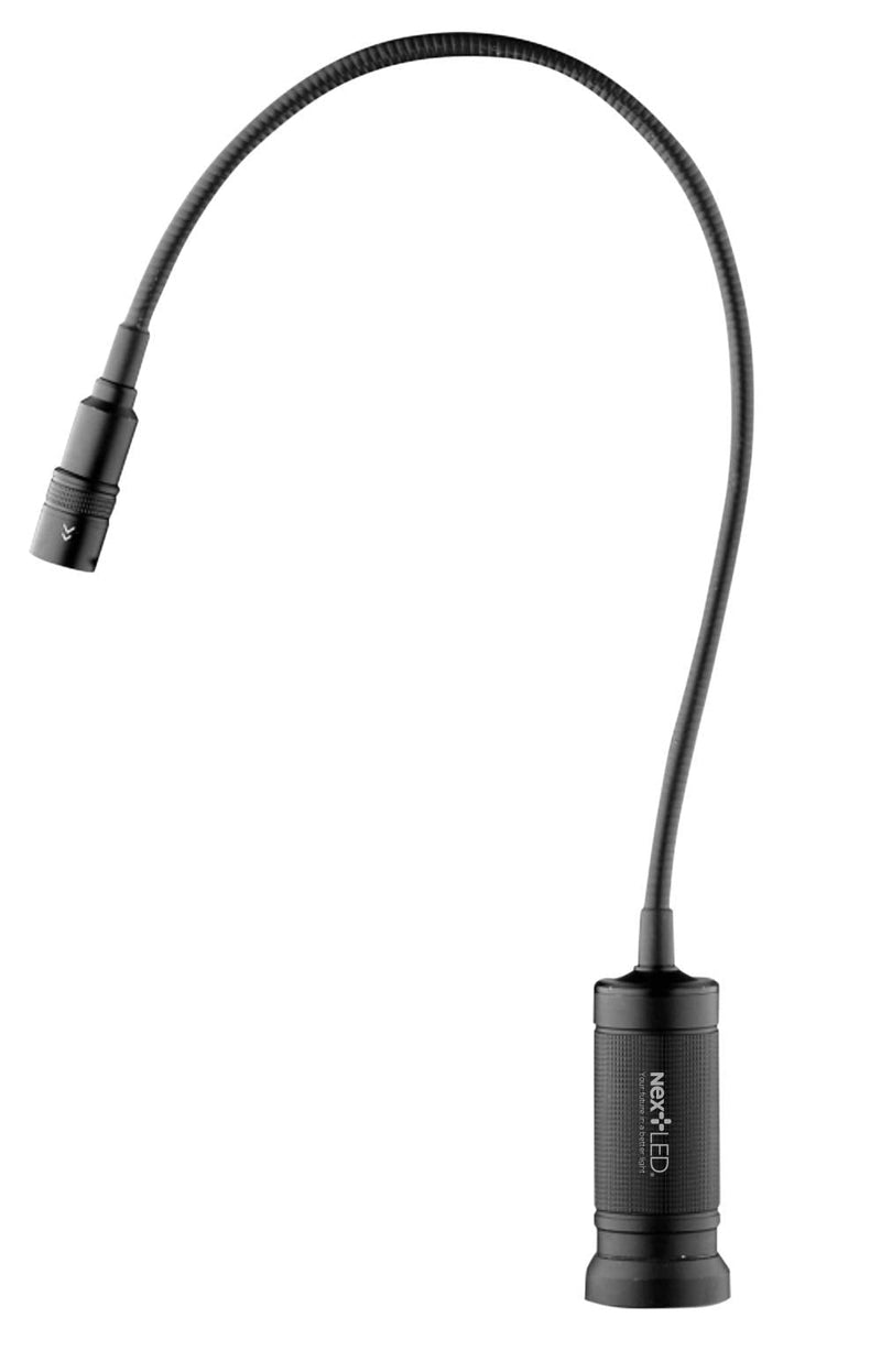 NextLED Cree LED Work Light with Flexible 20-Inch Gooseneck and Magnetic Base, 200 Lumen, Zoomable Lens, IP54 Rating Water Proof. for Work Bench, Auto Repairing, Grill Light, Inspection - NewNest Australia
