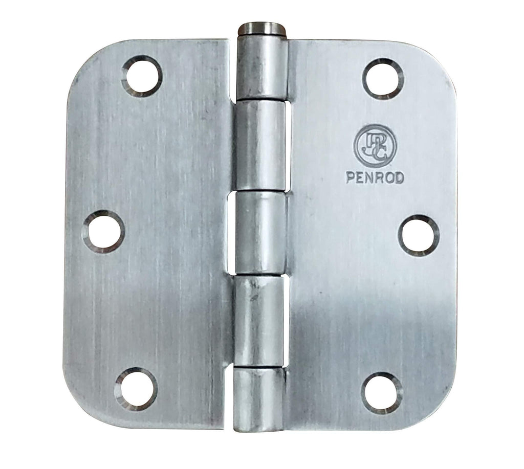 Stainless Steel Door Hinges 3.5 Inch with 5/8 Inch Radius, Highly Rust Resistant, 2 Pack - NewNest Australia