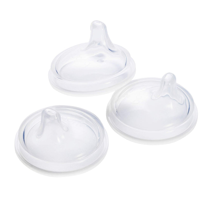 Boon, NURSH Silicone Sippy Cup Lid, 6 Months and up (Pack of 3) Sippy Cup Lids - NewNest Australia