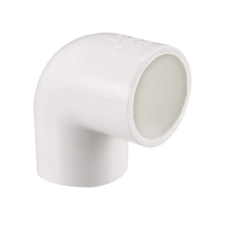 uxcell 25mm Slip 90 Degree PVC Pipe Fitting Elbow Coupling Connector 5 Pcs - NewNest Australia