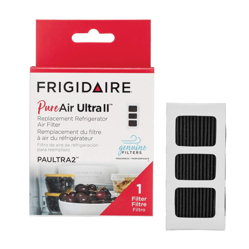 Frigidaire PAULTRA2 Pure Air Ultra II Refrigerator Air Filter with Carbon Technology to Absorb Food Odors, 3.8" x 1.8" , White 1 Count - NewNest Australia