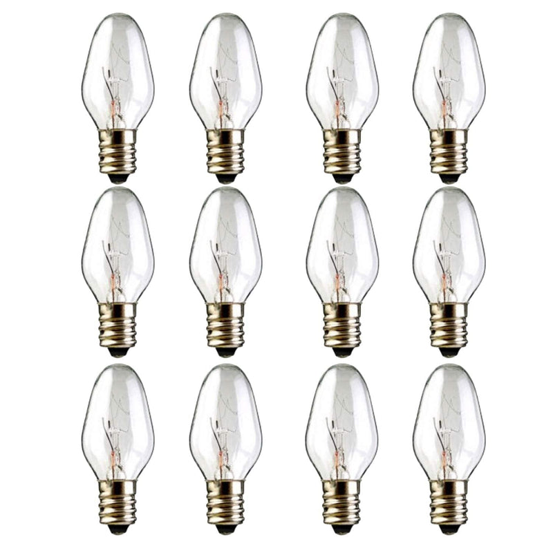 12-Pack, 15 Watt Wax Melt Warmer Light Bulbs for Scentsy Plug-in Nightlight Wax Warmer and Candle Warmers,15 watt Scentsy Bulbs - NewNest Australia