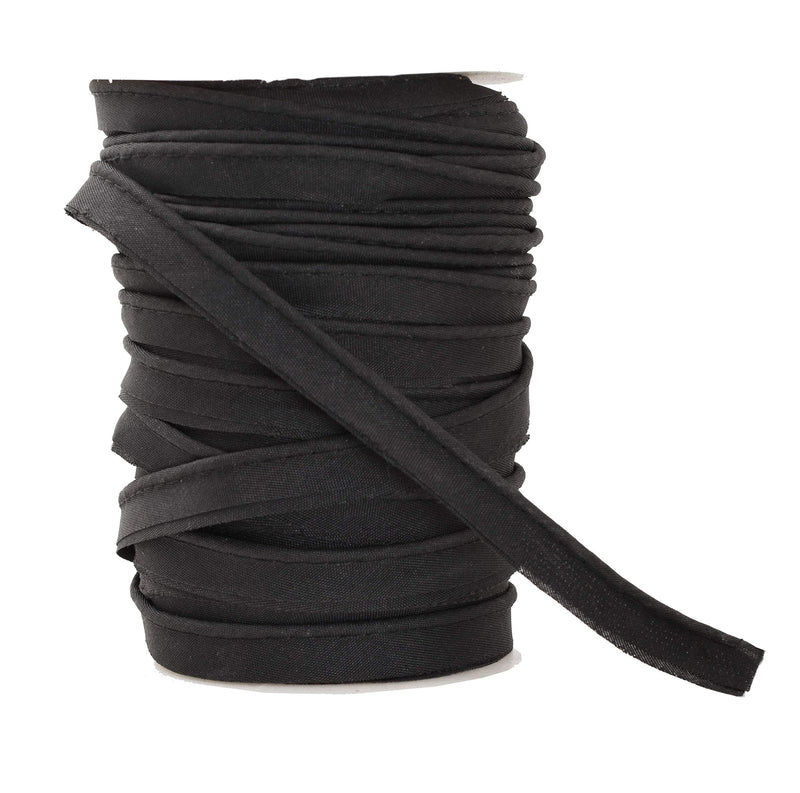 Mandala Crafts 55 Yards Black Maxi Piping Trim with Welting Cord – 1/2 Inch Maxi Piping Bias Tape for Sewing – Lip Cord Trim by The Yard for Upholstery Trimming 2.5mm 0.5 inch 55 Yards - NewNest Australia